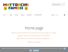 Tablet Screenshot of mattoncinifamosi.com